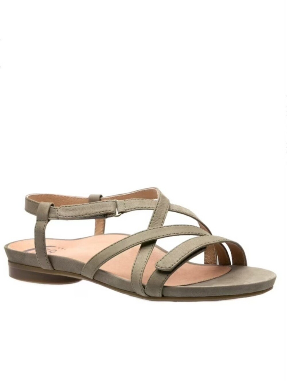 Abeo Olive Strappy Sandals